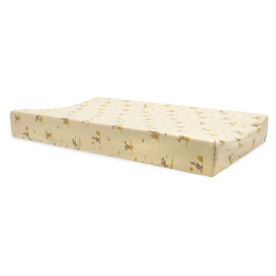 Peščeno rumena PREVLEKA za previjalno blazino KANGAROOTS 50x70 cm, Jollein® MP