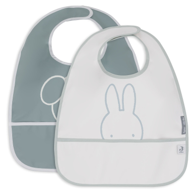 ZELENI otroški nepremočljivi slinčki MIFFY Sea Geen (2 kosa), Jollein -AKCIJA