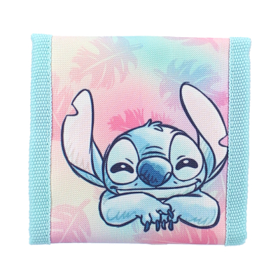 Roza-turkizna otroška denarnica Lilo&Stitch, Wild Energy