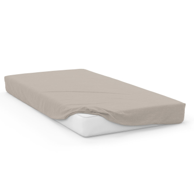 BEŽ TAUPE jogi rjuha Soft Jersey 90x200 cm