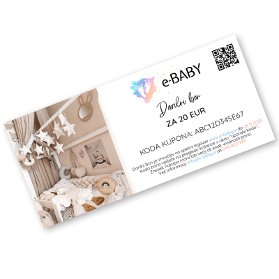 Darilni bon v vrednosti 20 €