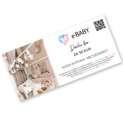 Darilni bon v vrednosti 50 €