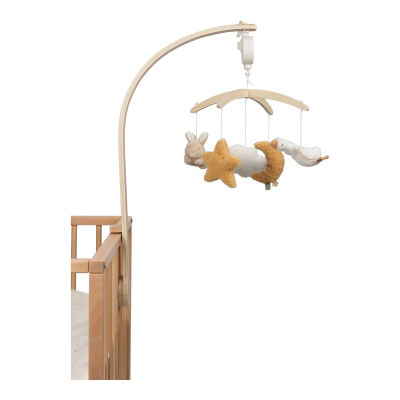 Lesen glasbeni vrtiljak NEWBORN NATURALS (0-6 mes), Little Dutch (LD8400)