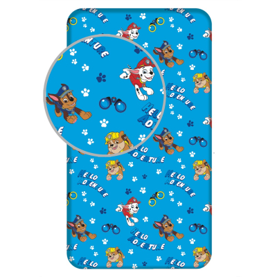 Paw Patrol bombažna rjuha 90x200 cm