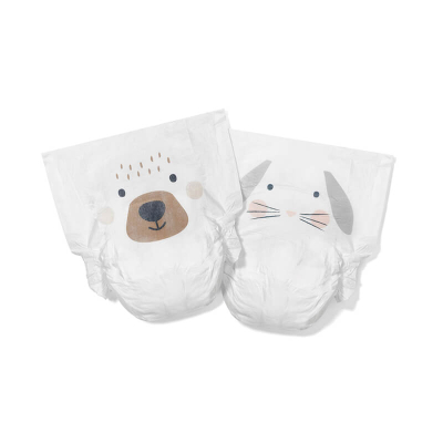 EKO plenice KIT&KIN medved in zajček (32 kosov) – velikost 3 (6-10 kg) BESTSELLER