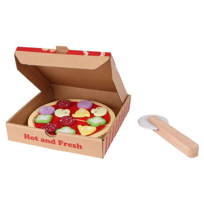 Lesen Pizza set s škatlo (3 leta+), Ecotoys - ZADNJI KOS