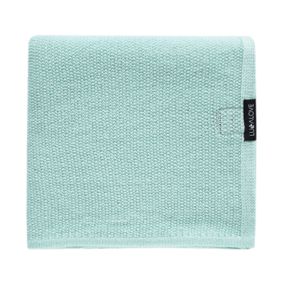 Mint MERINO odeja, Lullalove 90x100 cm - PREMIUM