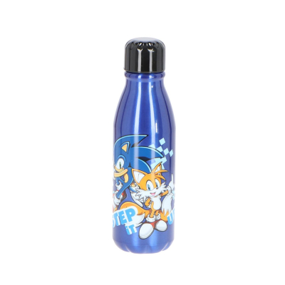 Modra otroška steklenička JEŽEK SONIC (600 ml) - AKCIJA