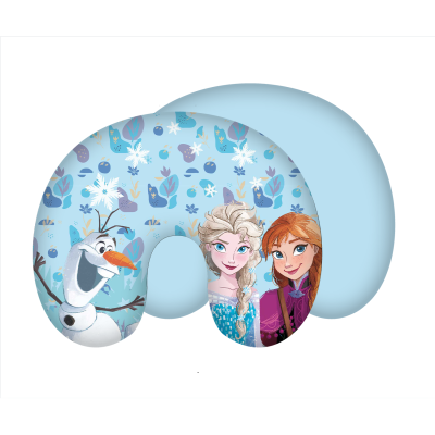 Svetlo modra otroška potovalna blazina LEDENO KRALJESTVO, ©DISNEY