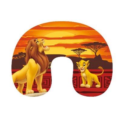 Rdeča otroška potovalna blazina Lion King, ©DISNEY - AKCIJA