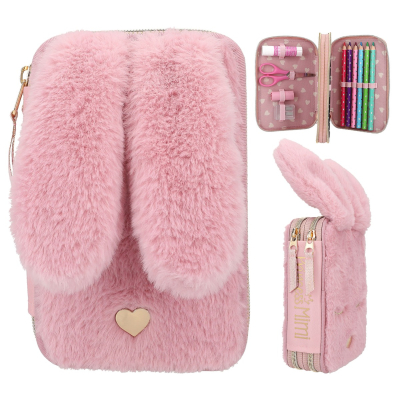 Otroška plišasta peresnica Princess Mimi BUNNY, 2 delna