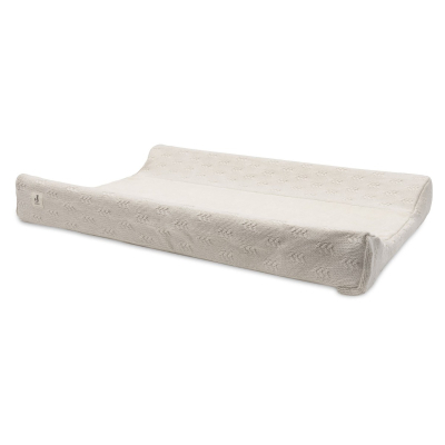 Bež pletena PREVLEKA za previjalno blazino 50x70 cm GRAIN KNIT OATMEAL, Jollein®  -AKCIJA