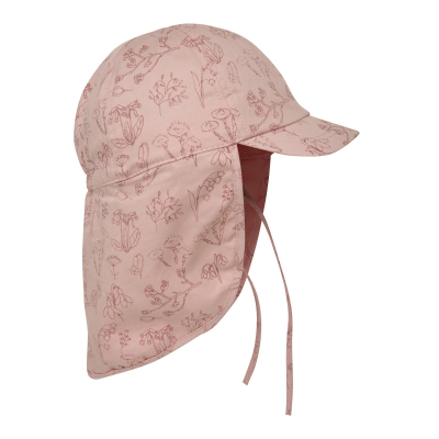 Roza klobuček - kapa s šiltom za dojenčka z UV zaščito (UPF 50+) 6-12 m – 524 MISTY ROSE, En Fant-P