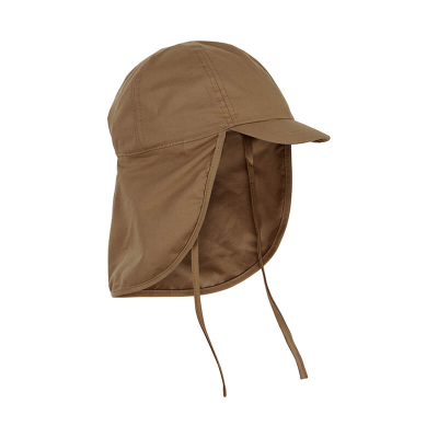 Rjav klobuček - kapa s šiltom za dojenčka z UV zaščito (UPF 50+) 1-2 leti – 217 TOASTED COCONUT, En Fant-P