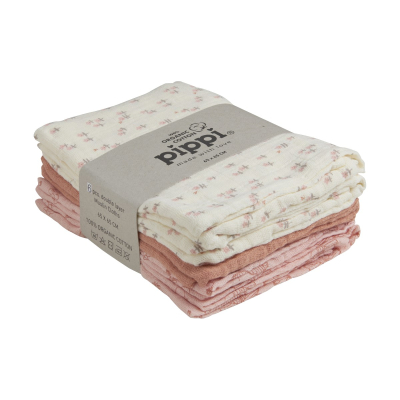 Tetra plenice iz organskega bombaža VEILED ROSE 578 (6 KOSOV) Pippi®
