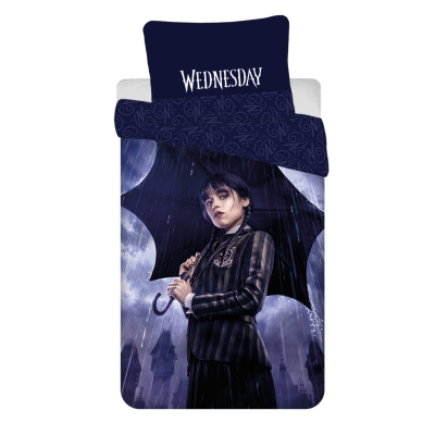 2-delna posteljnina Wednesday Addams 140x200 cm - AKCIJA
