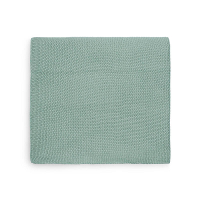 Zelena tanka pletena odeja FOREST GREEN 75x100 cm, Jollein - ZADNJI KOS