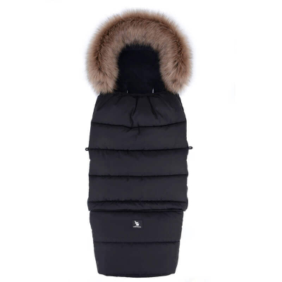 Črna zimska vreča COMBI 3v1 YUKON 116x49 cm, Cottonmoose