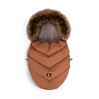 Karamel rjava zimska vreča MINI Moose YUKON, 84x50 cm, Cottonmoose BESTSELLER