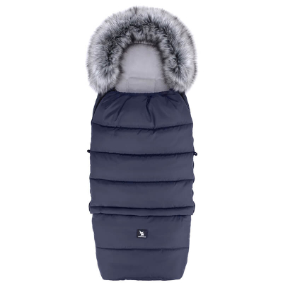 Temno modra zimska vreča COMBI 3v1 YUKON 116x49 cm, Cottonmoose *