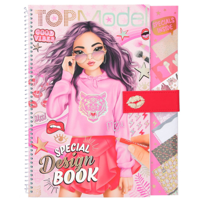 TOPModel pobarvanka Special Design Book