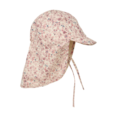 Roza klobuček - kapa s šiltom za dojenčka z UV zaščito (UPF 50+) 6-12 m – 453 WITHERED ROSE En Fant