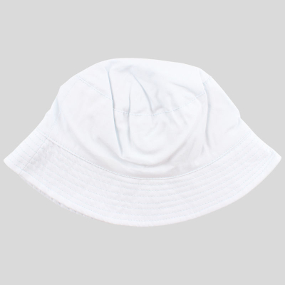 Bel otroški klobuček z UV zaščito (UPF 50+) 0-1 leto – White Skye, Nordic Label