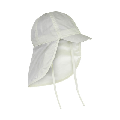 Kremno bel klobuček - kapa s šiltom za dojenčka z UV zaščito (UPF 50+) 2-4 leta – MARSHMALLOW WHITE, En Fant
