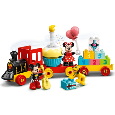 Lego® Duplo® Mikijev in Minijin rojstnodnevni vlak 10941