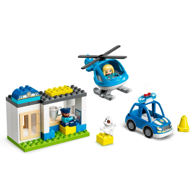 Lego® Duplo® Policijska postaja in helikopter 10959