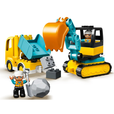 Lego® Duplo® Tovornjak in bager na gosenicah 10931