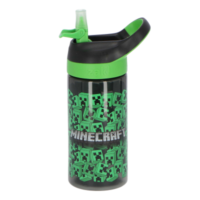 Črna otroška steklenička MINECRAFT (480 ml)
