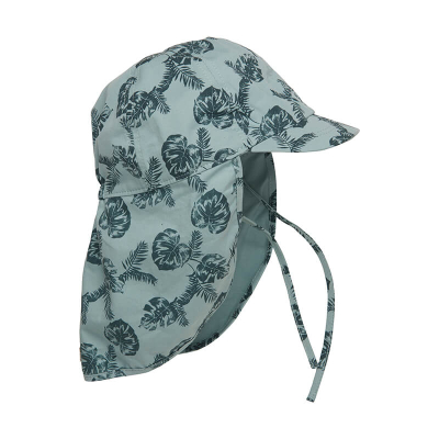 Mint klobuček - kapa s šiltom za dojenčka z UV zaščito (UPF 50+) 6-12 m – 806 BLUE SURF, En Fant