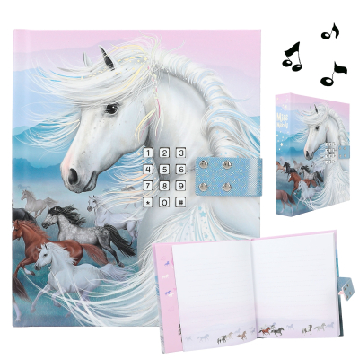 Miss Melody dnevnik s kodo in zvokom HORSES