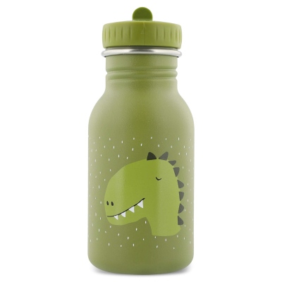Olivno zelena otroška steklenička MR. DINO (350 ml), Trixie