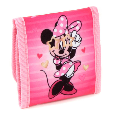 Roza otroška denarnica Minnie Mouse, Looking Fabulous