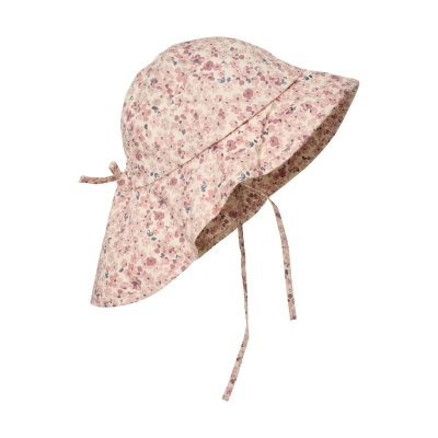 Roza otroški klobuček z UV zaščito (UPF 50+) 6-12 m, WITHERED ROSE - En Fant