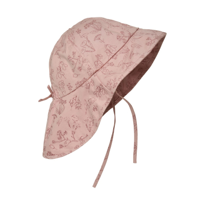 Roza otroški klobuček z UV zaščito (UPF 50+) 6-12 m, MISTY ROSE - En Fant