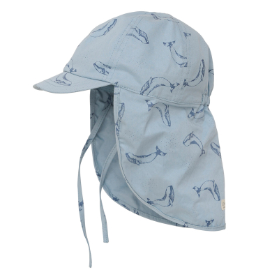 Moder klobuček - kapa s šiltom za dojenčka z UV zaščito (UPF 50+) 2-4 leti – 7410 Dusty Blue, En Fant