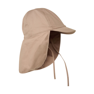 Rjav klobuček - kapa s šiltom za dojenčka z UV zaščito (UPF 50+) 2-4 leti – 183 Affogat, En Fant
