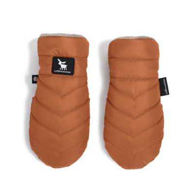 Karamel rjave rokavice za voziček CLASSIC (univerzalne), Cottonmoose