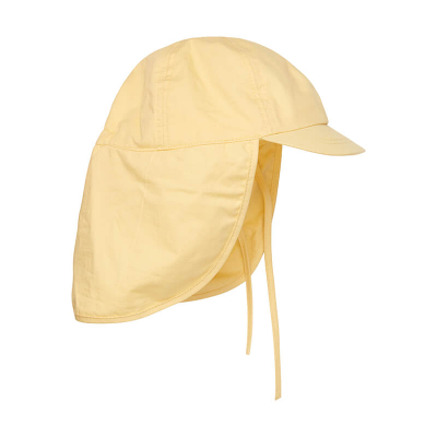 Rumen klobuček - kapa s šiltom za dojenčka z UV zaščito (UPF 50+) 6-12 m – 374 STRAW, En Fant
