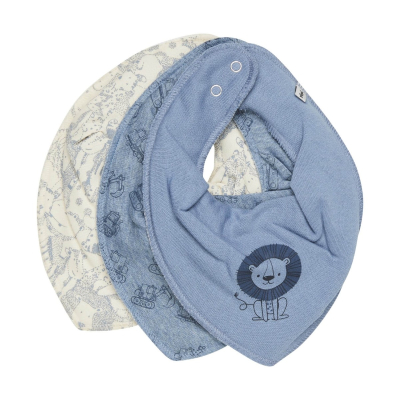 Modra rutka-slinček – Bager, 742 ASHLEY BLUE (3 kosi), Pippi®