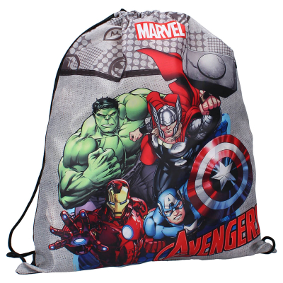 Siva vrečka za copate AVENGERS Safety Shield (202-2694), Marvel