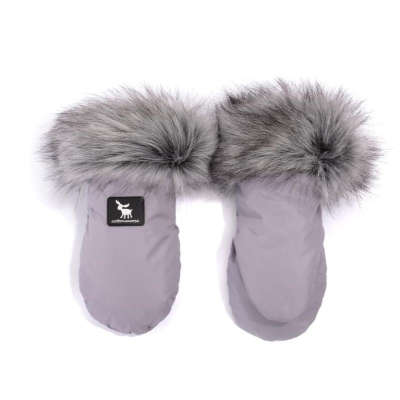 Sive rokavice za voziček YUKON (univerzalne), Cottonmoose