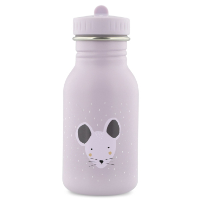 Svetlo lila otroška steklenička MRS. MOUSE (350 ml), trixie