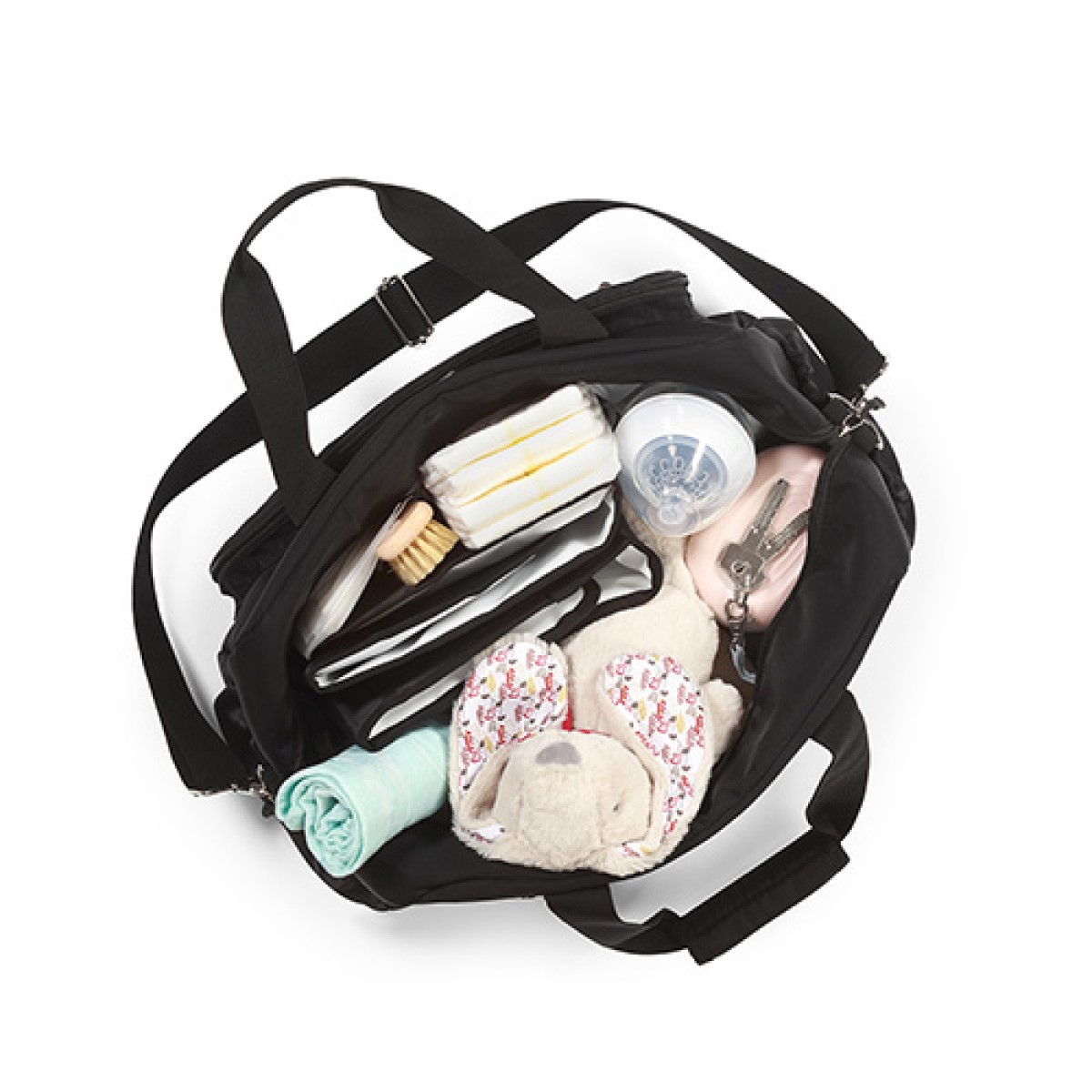 ČRNA previjalna torba za mamice ACTIVE, BabyOno -5