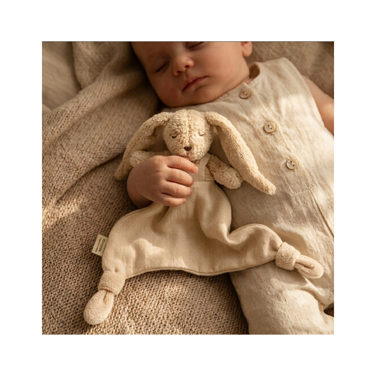 Bež PREMIUM ninica Zajček Doudou, Moonie® - SAND