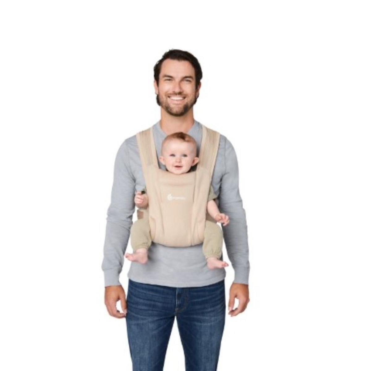 Bež Ergobaby nosilka Embrace Soft Air Mesh, Cream-3