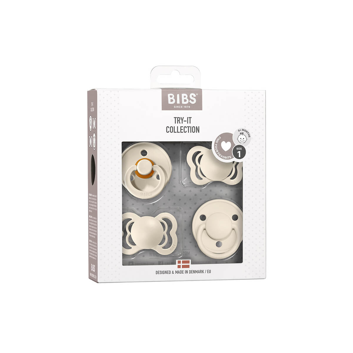 Darilni set 4 dud BIBS - TRY IT Collection